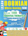 Learn Bosnian While Having Fun! - Advanced: Intermediate to Practiced - Study 100 Essential Thematics with Word Search Puzzles - Vol.1 by Linguas Classics