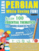 Learn Persian While Having Fun! - Advanced: Intermediate to Practiced - Study 100 Essential Thematics with Word Search Puzzles - Vol.1 by Linguas Classics