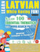 Learn Latvian While Having Fun! - Advanced: Intermediate to Practiced - Study 100 Essential Thematics with Word Search Puzzles - Vol.1 by Linguas Classics