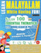 Learn Malayalam While Having Fun! - Advanced: Intermediate to Practiced - Study 100 Essential Thematics with Word Search Puzzles - Vol.1 by Linguas Classics