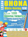Learn Shona While Having Fun! - Advanced: Intermediate to Practiced - Study 100 Essential Thematics with Word Search Puzzles - Vol.1 by Linguas Classics