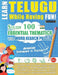 Learn Telugu While Having Fun! - Advanced: Intermediate to Practiced - Study 100 Essential Thematics with Word Search Puzzles - Vol.1 by Linguas Classics