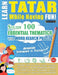 Learn Tatar While Having Fun! - Advanced: Intermediate to Practiced - Study 100 Essential Thematics with Word Search Puzzles - Vol.1 by Linguas Classics