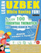 Learn Uzbek While Having Fun! - Advanced: Intermediate to Practiced - Study 100 Essential Thematics with Word Search Puzzles - Vol.1 by Linguas Classics