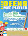 Leer Deens Met Plezier - Gevorderd: Gemiddeld Tot Moeilijk - Bestudeer 100 Essentiële Onderwerpen Met Woordzoekers - Vol.1 by Linguas Classics