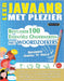 Leer Javaans Met Plezier - Gevorderd: Gemiddeld Tot Moeilijk - Bestudeer 100 Essentiële Onderwerpen Met Woordzoekers - Vol.1 by Linguas Classics