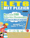 Leer Lets Met Plezier - Gevorderd: Gemiddeld Tot Moeilijk - Bestudeer 100 Essentiële Onderwerpen Met Woordzoekers - Vol.1 by Linguas Classics