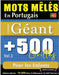 Mots Mêlés En Portugais Format Géant: 500 Grilles Pour Les Enfants - Vol.1 - Delta Classics - Édition Géante - 10.000 Mots À Débusquer, Le Défi Ultime by Delta Classics