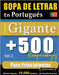 Sopa de Letras En Portugués Formato Gigante: 500 Rompecabezas Para Principiantes - Vol.1 - Delta Classics - Edición Gigante - 10.000 Palabras - ¡Un De by Delta Classics