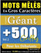 Mots Mêlés En Gros Caractères Format Géant: 500 Grilles Pour Les Débutants - Vol.1 - Delta Classics - Édition Géante - 10.000 Mots À Débusquer, Le Déf by Delta Classics