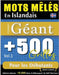 Mots Mêlés En Islandais Format Géant: 500 Grilles Pour Les Débutants - Vol.1 - Delta Classics - Édition Géante - 10.000 Mots À Débusquer, Le Défi Ulti by Delta Classics