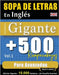 Sopa de Letras En Inglés Formato Gigante: 500 Rompecabezas Para Avanzados - Vol.1 - Delta Classics - Edición Gigante - 10.000 Palabras - ¡Un Desafío E by Delta Classics