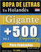 Sopa de Letras En Holandés Formato Gigante: 500 Rompecabezas Para Avanzados - Vol.1 - Delta Classics - Edición Gigante - 10.000 Palabras - ¡Un Desafío by Delta Classics