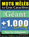 Mots Mêlés En Gros Caractères Format Géant: 1.000 Grilles Pour Les Débutants - Vol.1 - Delta Classics - Édition Géante - 20.000 Mots À Débusquer, Le D by Delta Classics