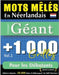 Mots Mêlés En Néerlandais Format Géant: 1.000 Grilles Pour Les Débutants - Vol.1 - Delta Classics - Édition Géante - 20.000 Mots À Débusquer, Le Défi by Delta Classics