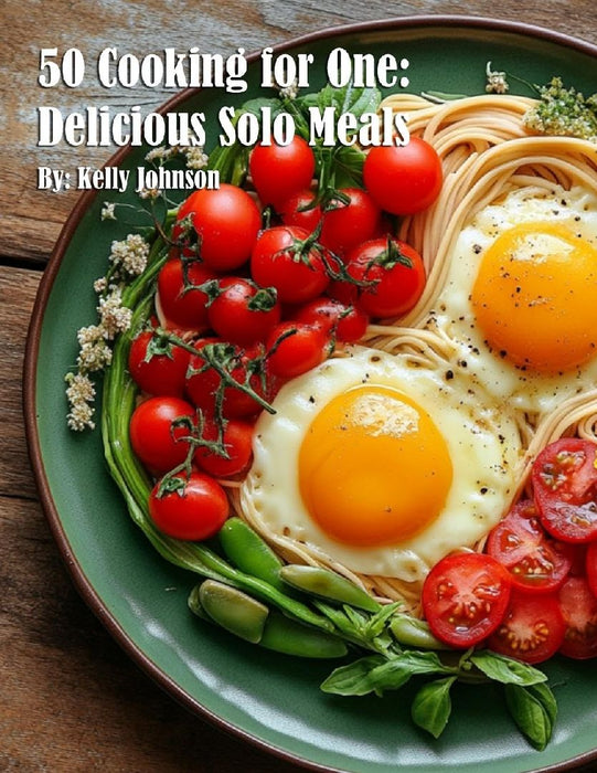 50 Cooking for One: Delicious Solo Meals by Kelly Johnson