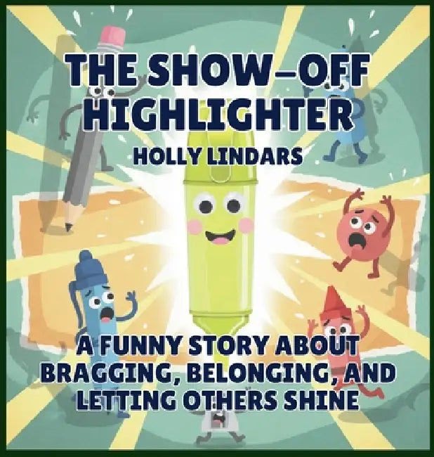 The Show-Off Highlighter: A Funny Story About Bragging, Belonging, and Letting Others Shine by Holly Lindars