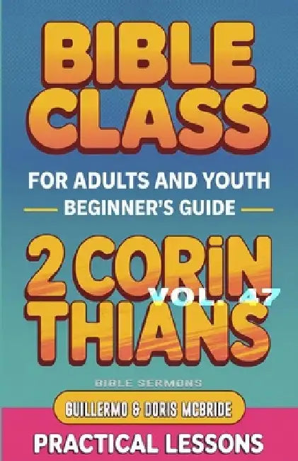 Bible Class for Adults and Youth Beginner's Guide - 2 Corinthians: Practical Lessons by Guillermo Doris Mcbride