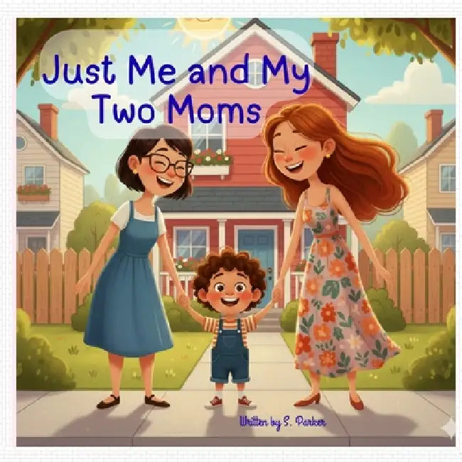 Just me and My Two Moms: Two moms, one home, a big adventure, and a whole lot of l9ve by S. R. Parker