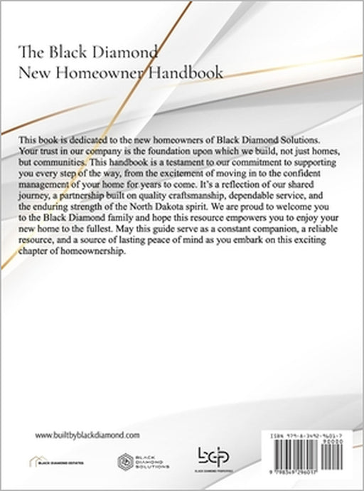 The Black Diamond New Homeowner Handbook by Jessop Crapo