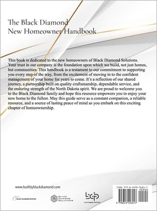 The Black Diamond New Homeowner Handbook by Jessop Crapo