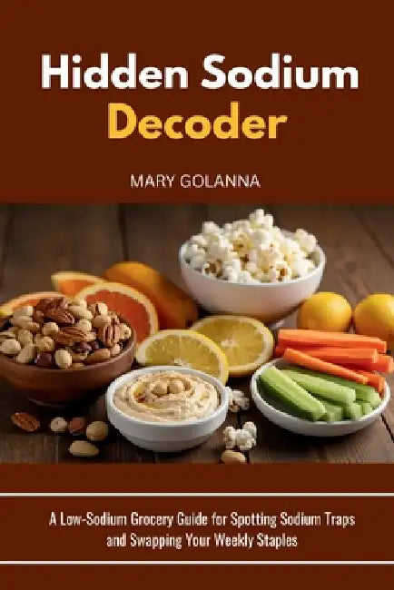 Hidden Sodium Decoder: A Low-Sodium Grocery Guide for Spotting Sodium Traps and Swapping Your Weekly Staples by Mary Golanna