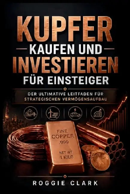 Kupfer kaufen und investieren für Einsteiger: Der ultimative Leitfaden für strategischen Vermögensaufbau by Roggie Clark, Raj Clark