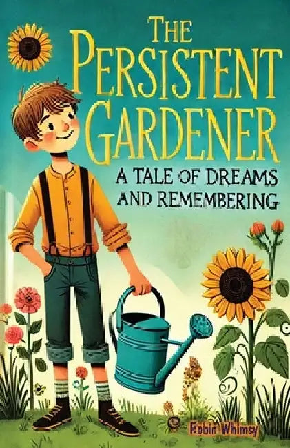 The Persistent Gardener: Children Story Book About ADHD and Gardening {Improve Your Executive Functioning Skill} by Robin Whimsy