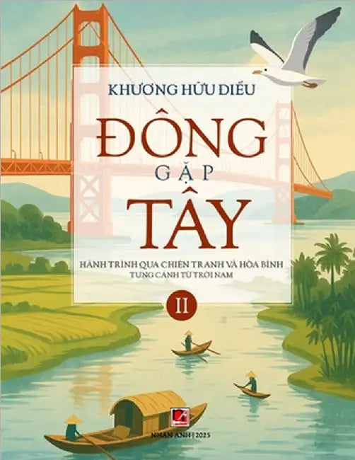 ĐÔNG Gặp TÂY (Tập 2 - softcover - black-and-white- 2025 version) by Huu Dieu, Khuong
