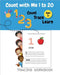 Count With Me 1 to 20: Activity Book for Toddlers & Preschoolers: Fun Early Learning Workbook for Kids Ages 3+ ... Preschool & Kindergarten by Slim Marsh