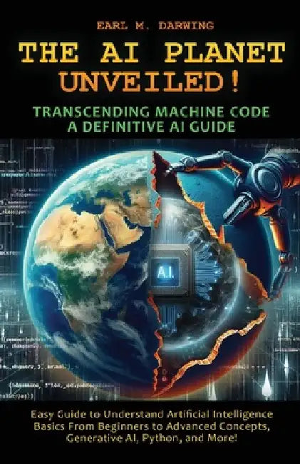 The AI Planet Unveiled! Transcending Machine Code, a Definitive AI Guide: Easy Guide to Understand Artificial Intelligence: Basics from Beginners to A by Earl M. Darwing