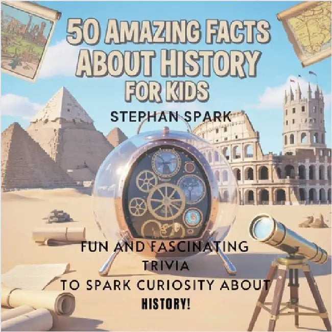 50 Amazing Facts About History for Kids: Fun and Fascinating Trivia to Spark Curiosity About History! by Stephan Spark