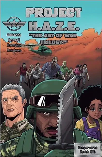 Project H.A.Z.E. "The Art Of War Trilogy - Issues 1-3 by Corazza, Tony J.