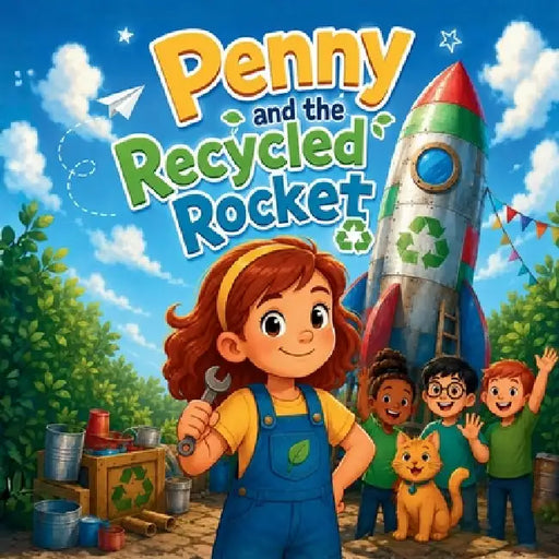 Penny and the Recycled Rocket: A Creative Adventure About Recycling, Friendship, and Big Dreams by Dave Necson
