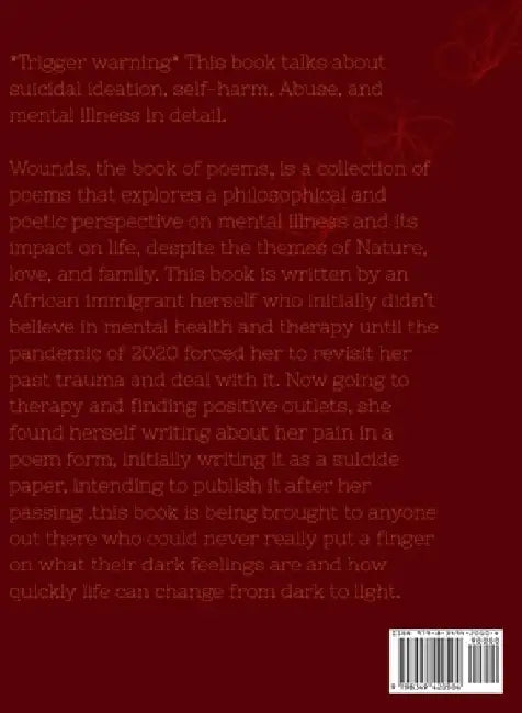 Wounds: A Book Of Poems by Gemima Longodjo