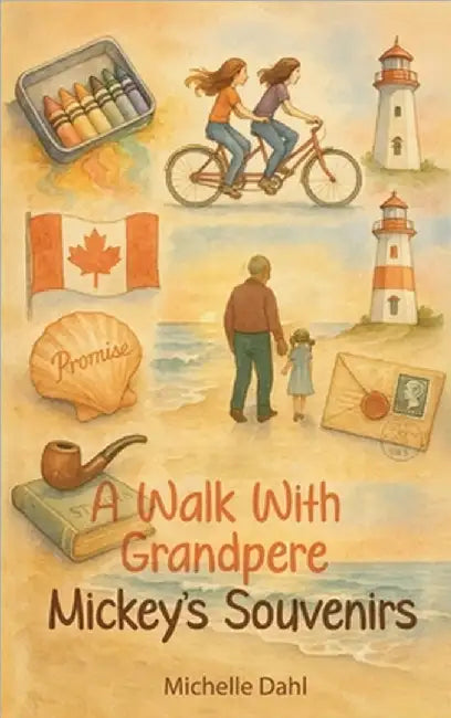 A Walk With Grandpere: Mickey's Souvenirs by Michelle Dahl