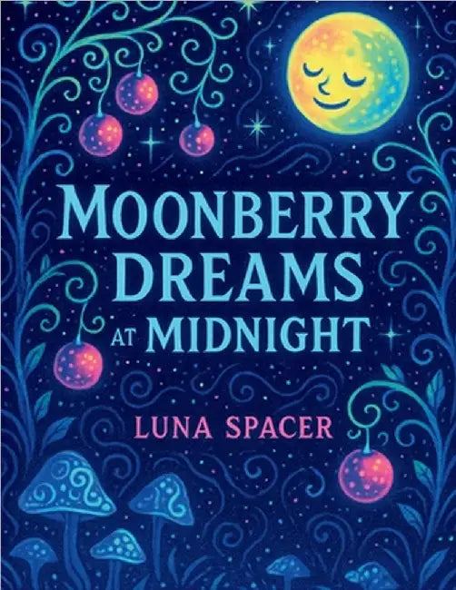 Moon Berry Dreams At Midnight COVER by Luna Spacer