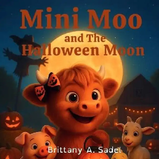 Mini Moo and The Halloween Moon by Brittany A. Sadel