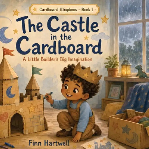 The Castle in the Cardboard: A Little Builder's Big Imagination by Finn Hartwell