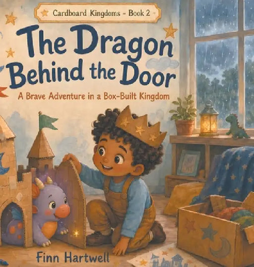 The Dragon Behind the Door: A Brave Adventure in a Box-Built Kingdom by Finn Hartwell