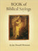 BOOK of Biblical Sayings by Jay Donald Newman