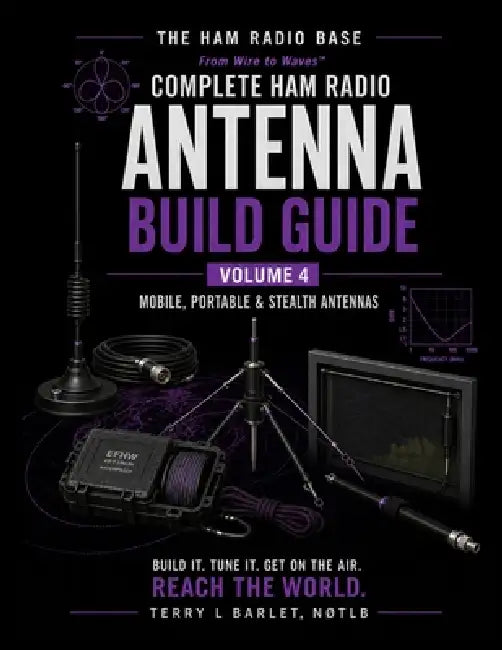 Ham Radio Base Antenna Build Guide: Volume 4: Mobile, Portable & Stealth Antennas by Terry L. Barlet