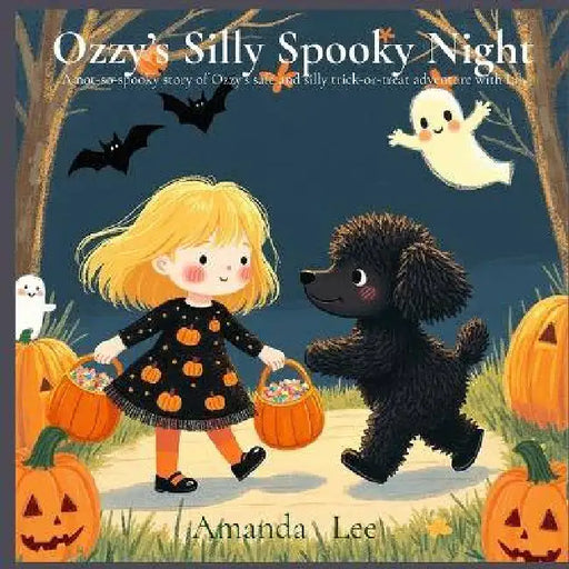 Ozzy's Silly Spooky Night: A Not-So-Spooky Story of Ozzy's Safe and Silly Trick-or Treat Adventure with Lily by Amanda Lee