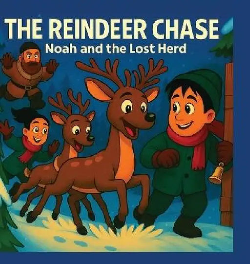 The Reindeer Chase Noah And The Lost Herd: When The Reindeer Go Missing On Christmas Eve, Noah Must Find Them And Bring Them Home. by Jonathan Halloway