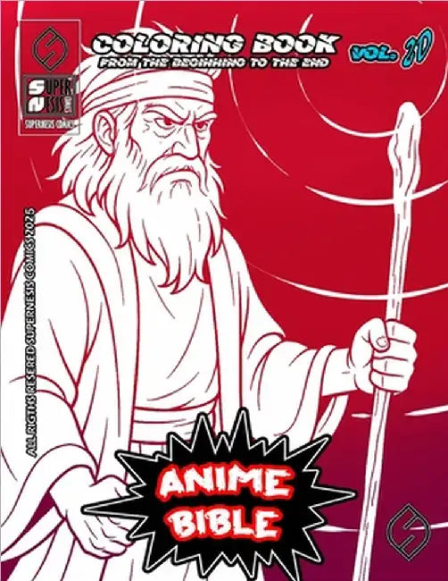 Anime Bible From The Beginning To The End Vol. 20: Coloring book by Javier Ortiz