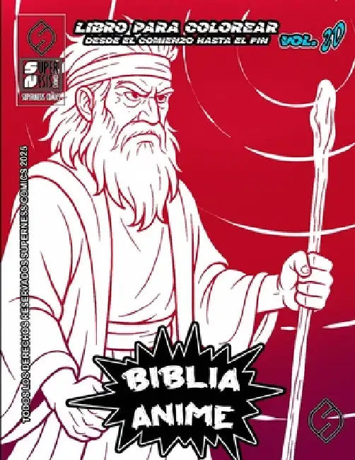 Biblia Anime Desde El Inicio Hasta El Final Vol 20: libro para colorear by Javier H. Ortiz
