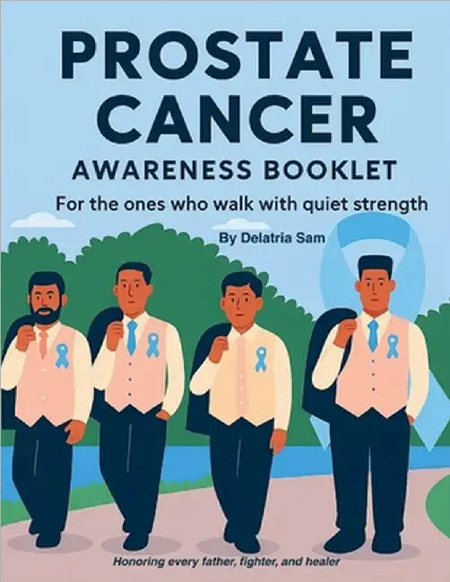 Prostate Cancer Awareness Booklet: For the ones who walk with quiet strength by Sam, Delatria