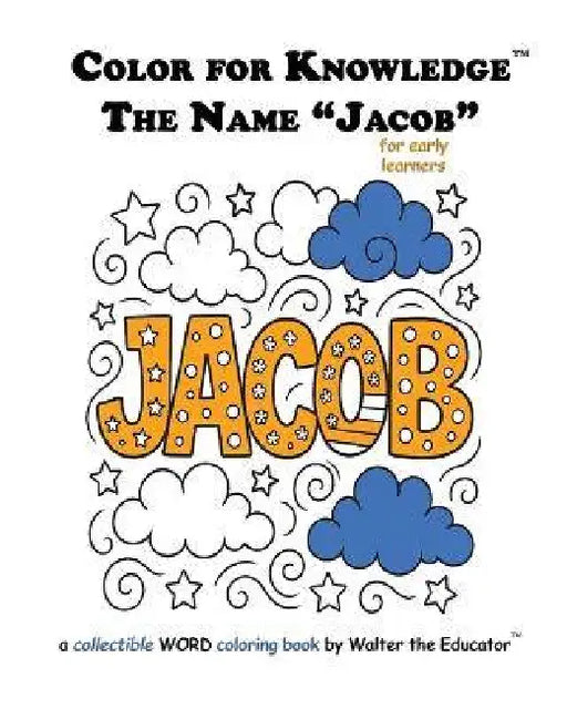 Color for Knowledge: The Name "Jacob" by Walter the Educator