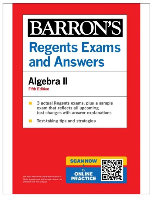 Regents Exams and Answers: Algebra II, Fifth Edition (Barron's New York Regents) by Gary Michael Rubinstein