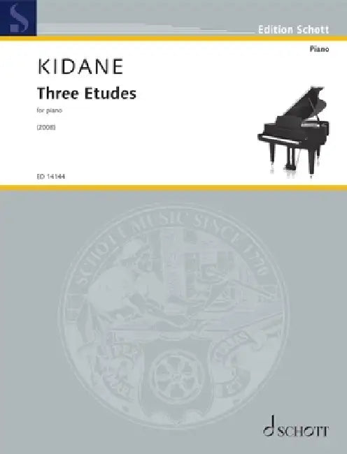 Kidane: Three Etudes for Piano by Daniel Kidane